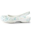 DSXN美琳蒂 果冻色沙滩洞洞鞋花园护士鞋凉鞋 DD0103(白色转印 W5)
