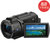索尼（SONY）FDR-AX40 高清数码摄像机/DV 4K视频 5轴防抖 20倍光学变焦(AX40套餐六)第2张高清大图