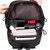 斐格男士双肩包韩版背包商务休闲时尚旅行包电脑包男包9003(黑色)第5张高清大图