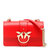 PINKO品高女士红色燕子链条包1P21R4-Y5FFR24红色 时尚百搭第7张高清大图