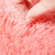 艾虎超柔加厚羊羔绒地毯客厅卧室床边毯飘窗地垫(粉红色椭圆 1.2米X1.6米)第4张高清大图