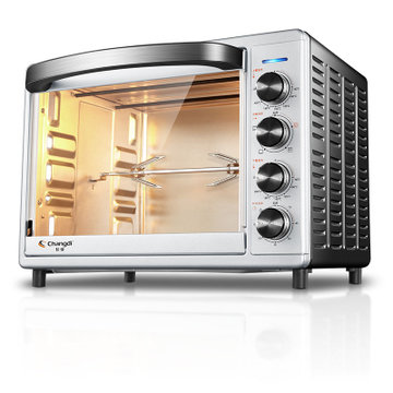 长帝 TRTF32VL多功能家用烘焙大容量电烤箱(银色 热销)