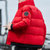 AEMAPE/美国苹果 简约百搭保暖棉衣外套(红色 4XL)第2张高清大图