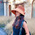 Bonbfenssan 波梵森2021新款网红渔夫帽太阳帽子女遮阳帽防晒帽夏天夏季沙滩帽潮(黄色)第5张高清大图