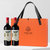 2支红酒包装礼盒双支皮盒葡萄酒礼盒(双支装雄狮礼盒（橘色）)第2张高清大图